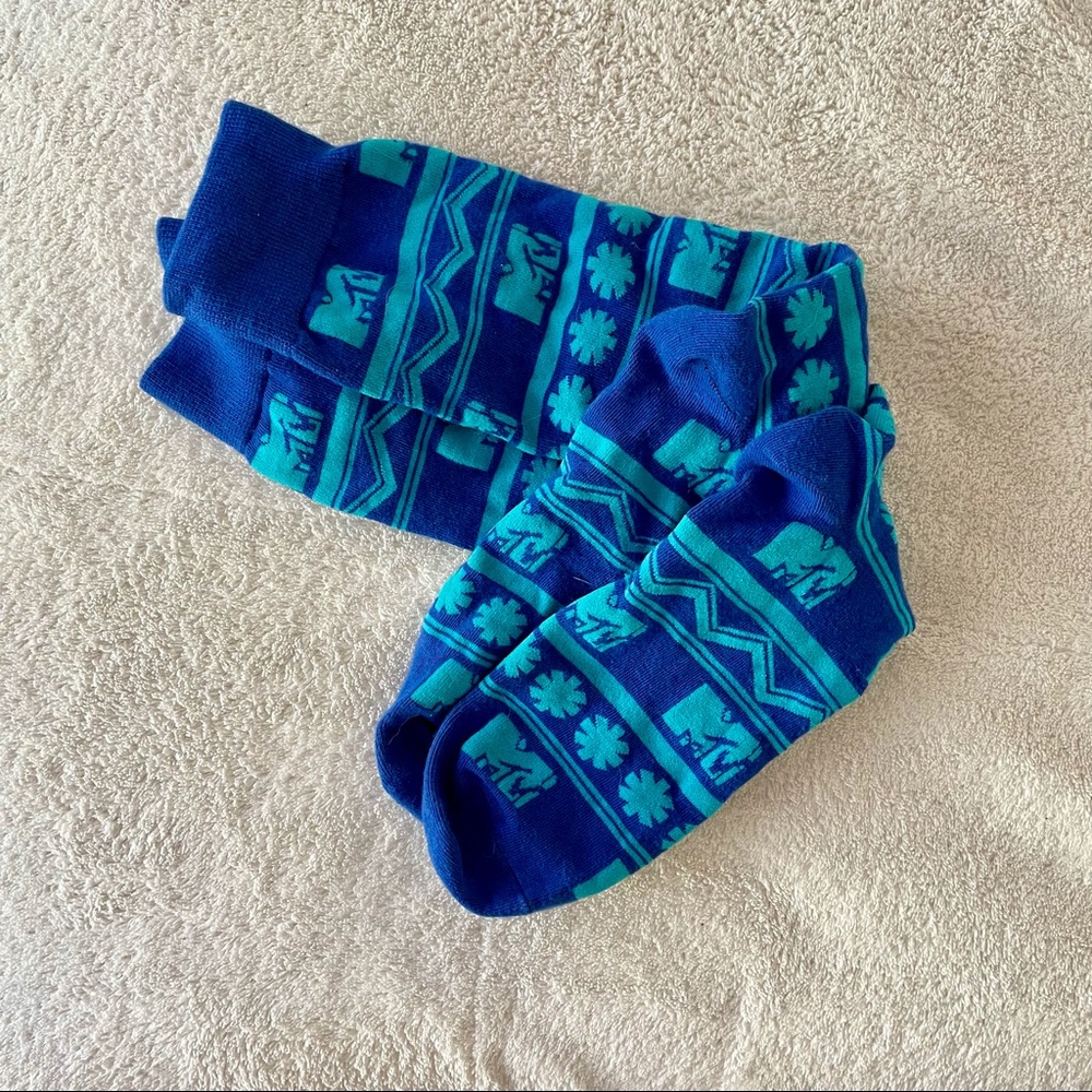 MTV Snowglobe Festival High Socks